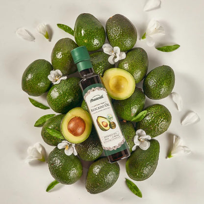 BOTO Premium Ahuacatl Extra Virgin Avocado Oil, 100% Cold Pressed, Vegan Certified, High Smoke Point, Non-GMO, 250ml