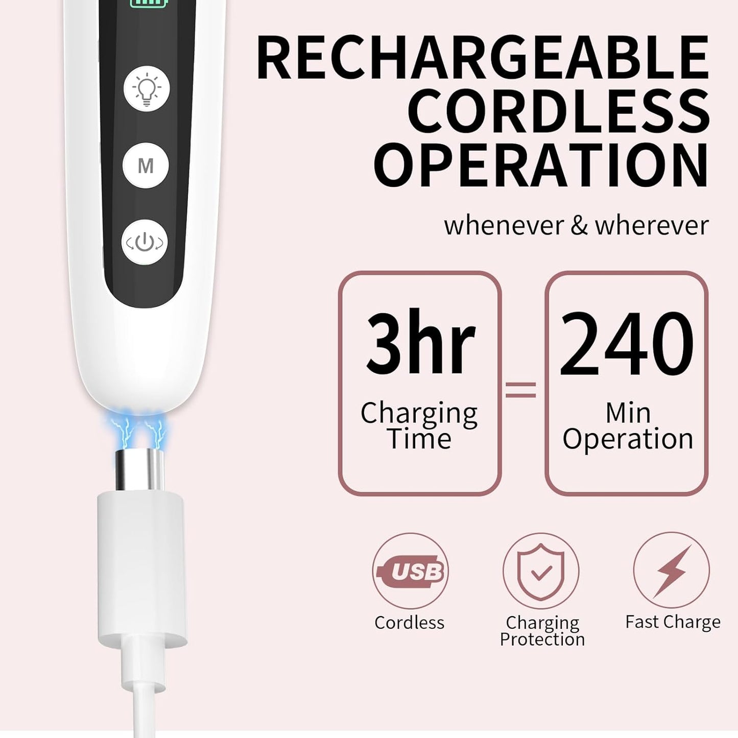 Cordless Electric Nail File Set, Professional Manicure Pedicure Kit with Memory Modes, 10 Speed Portable Nail Drill Machine, Pedicure Tools for feet, Hand Foot Care Tool for Thick Nail Toenail Cuticle