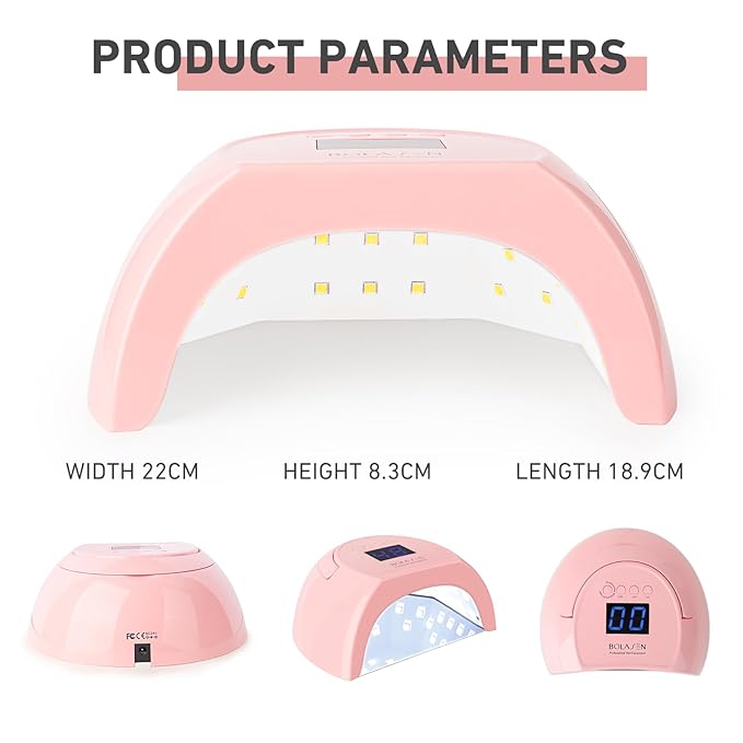 BOLASEN UV Nail Lamp for