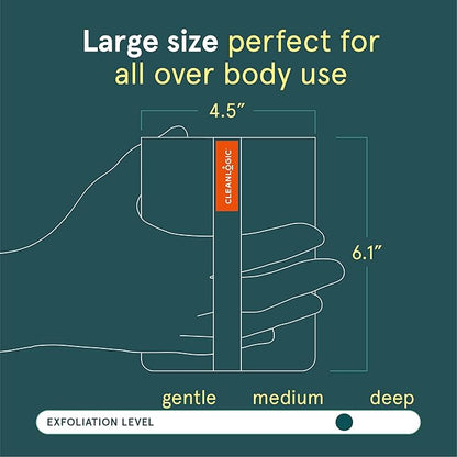 Cleanlogic sport exfoliating body scrubber,