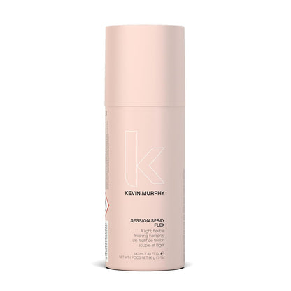 KEVIN.MURPHY SESSION.SPRAY FLEX - Flexible Finishing Hair Spray - For All Hair Types - Lightweight Hold - Humidity Resistant Hair Care - Travel Size - 100 mL / 3.4 fl oz