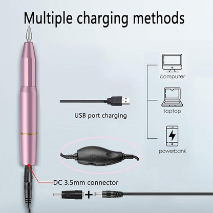 Electric nail drill power cord,