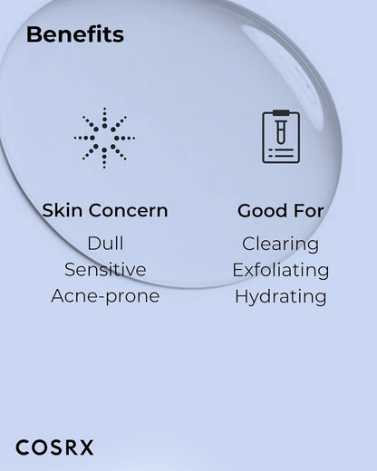 COSRX AHA/BHA Treatment Toner 5.07 fl.oz/ 150ml, Facial Exfoliating Spray for Whiteheads, Pores, & Uneven Skin, Korean Toner, Not Tested on Animals, No Parabens, No Sulfates, Korean Skin Care