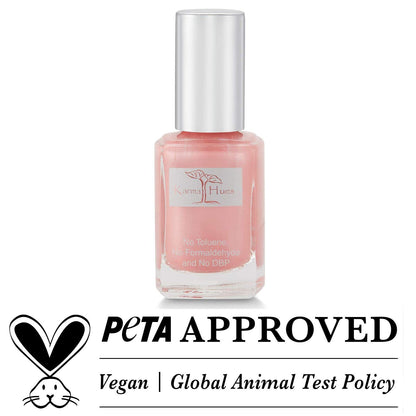 Karma Organic Natural Nail Polish-Non-Toxic Nail Art, Vegan and Cruelty-Free Nail Paint (FIRST KISS)
