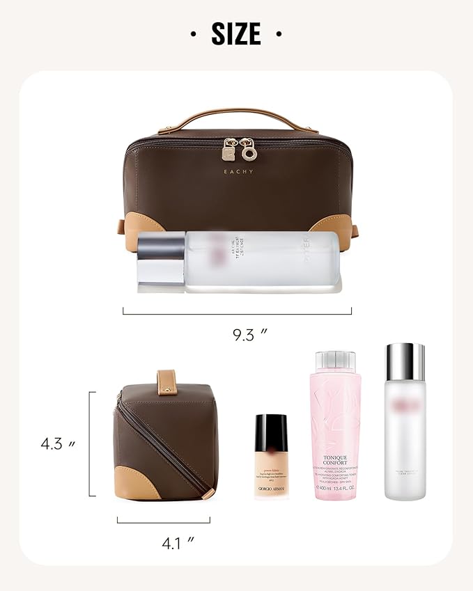 Eachy travel makeup bag,large capacity