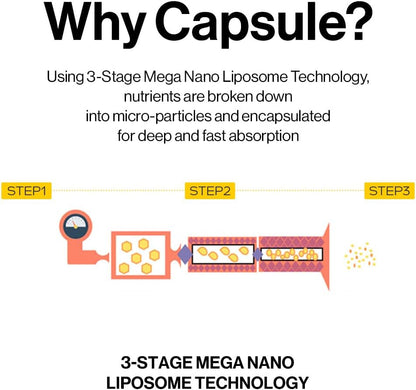 d'alba Piedmont White Truffle Oil Capsule Serum, Daily Vita Boost for Luminous Skin, Double Vitamin Formula, Big Size (3.38fl. oz.)