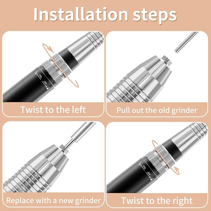 Electric nail drill farocup professional