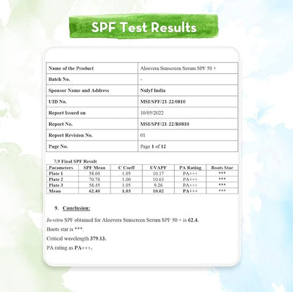 Mamaearth Aloe Vera Sunscreen Face