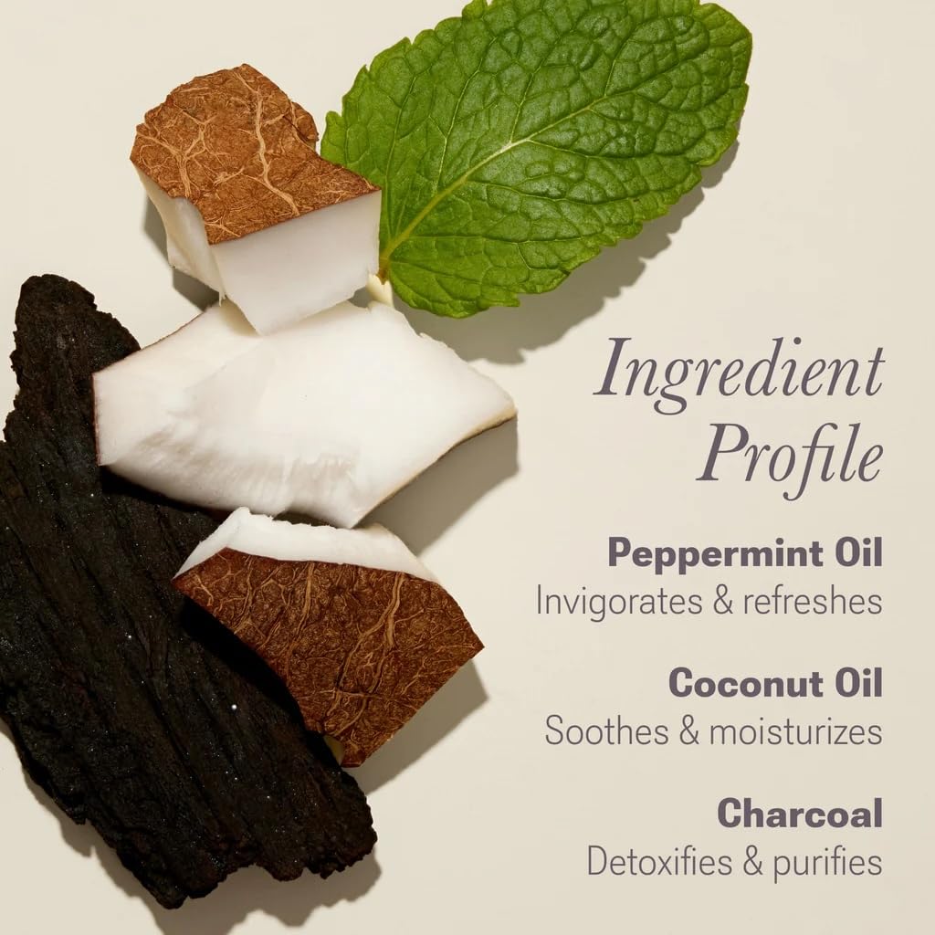 NULASTIN Vibrant Scalp Scrub - Exfoliating Dry Scalp Treatment, Moisturizer & Cleanser to Lift Buildup - Detoxifying Pre-Shampoo for Elastin Replenishment, Vegan & Color Safe, Minty Fresh (6.7 Fl. Oz)