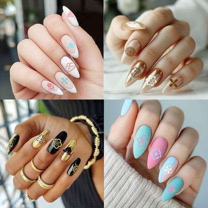 3Pcs Chinese Style Nail Stamping Plate Set Lucky Words Lanterns Bamboo Steel Nail Stamp Templates Clear Silicone Nails Stamping with Stamper Scraper for Manicure Printing