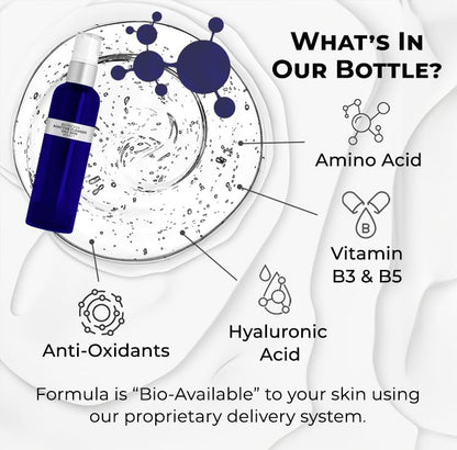 Bioactive Cleanser Oily Skin - Non-Foaming Facial Cleanser Provides a Gentle Deep Clean and Eliminates Excess Oil Face Wash (4.5 fl oz)