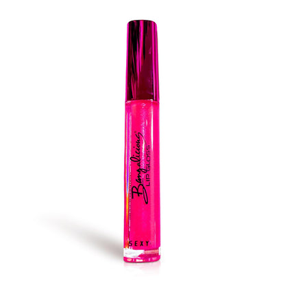 Pink Lip Gloss for Women – Infused with Vitamin E – Non-Sticky, Long Lasting, High Shine, Clean Formula – Pink Lipgloss, 1 Pack