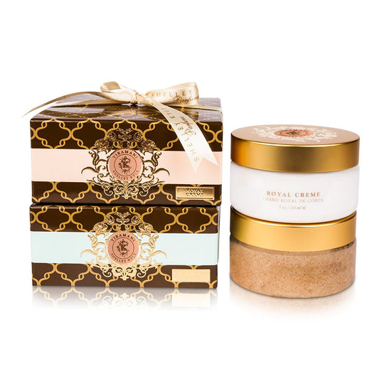 Tiramani Sugar Scrub and Royal Creme Set