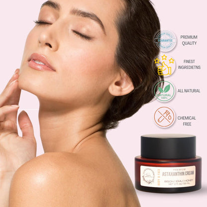 BISON | EMU | HONEY Balm - made with pasture raised Bison tallow and antioxidant Astaxanthin | Tallow Balm | with honey and emu oil | All natural | suitable for sensitive skin - 2 fl oz