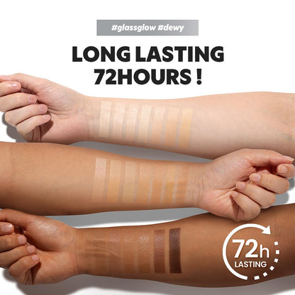 [*Mini Size*] TIRTIR Aura Glow Silver Cushion | Korean Cushion Foundation, (#33N Macchiato, 0.15 Fl Oz)