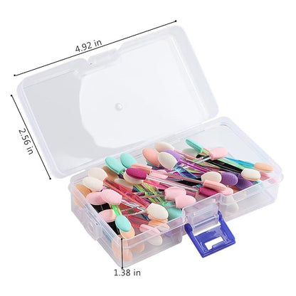 50PCS Chrome Nail Powder Applicator