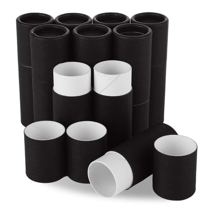 30PC 0.3oz Kraft Paperboard Lip Balm Containers Cardboard Lip Balm Tubes with Lids Refillable Chapstick Tubes Empty Push-Up Style Perfume Lip Gloss Container for DIY Cosmetic Storage