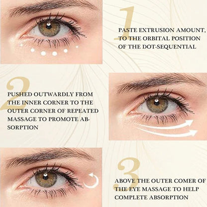 Lift Firming Eye Cream, Polypeptide Anti-Aging Eye Cream for Removing Wrinkie Dark Circles Eye Bags Nourishing Under Eye Eyelid Serum Skin Care