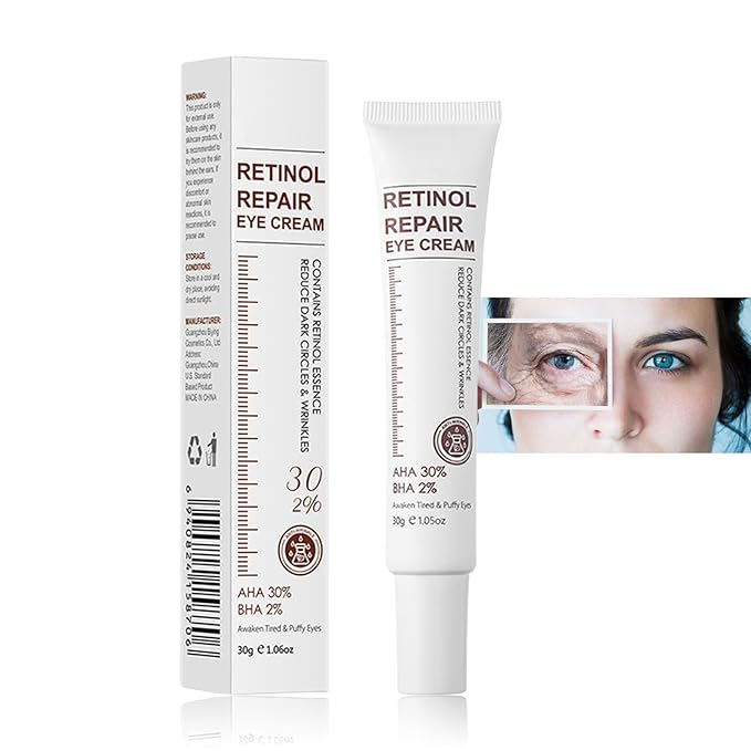 Retinol eye cream with retinol