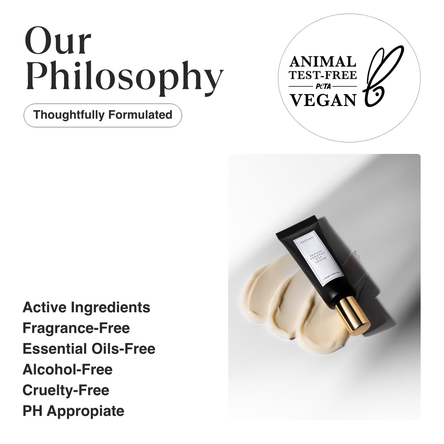 MATKAS Korean Retinol Eye Cream for Dark Circles and Puffiness, Wrinkles, Fine Lines, Night Under Eye Cream Anti Aging - Niacinamide, Turmeric Root, 6 Types of Ceramides, Hyaluronic Acid