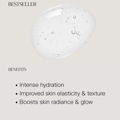 EXO SKIN SIMPLE - EXO H-SERUM™ Exoceuticals Hyaluronic Acid Treatment - Luxury Beauty Serum for Hydration - Premium Exosomes Skincare - Hydrating & Moisturizing with Aloe Vera - 30ml, 1fl.oz.