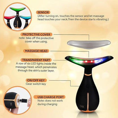 Glo24k red light beauty device