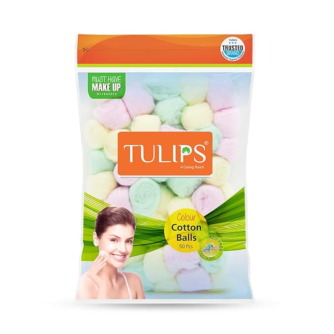Natural cotton balls cotton swabs