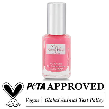 Karma Organic Natural Nail Polish-Non-Toxic Nail Art, Vegan and Cruelty-Free Nail Paint (Beachy Chic)