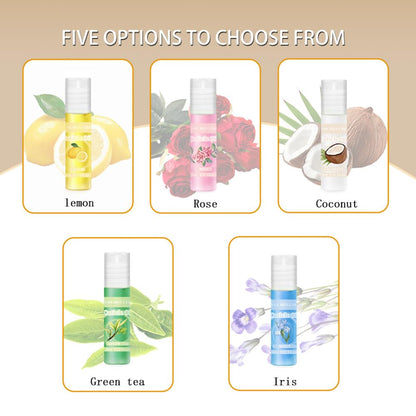 5pcs Cuticle Oil Roller Nourishing Moisturizing Roll On Cuticle Oil for Convenient Portable Nail Rollerball for On the Go Hydration and Care