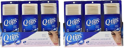 3 x q-tips cotton swabs,
