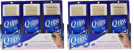 3 x q-tips cotton swabs,