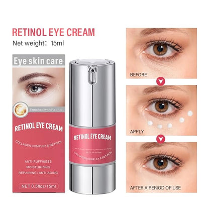 Retinol eye cream for dark
