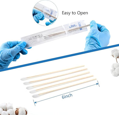 Jmu 6 inch sterile cotton