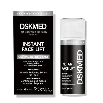 Instant Face Lift - Instant Firmx Eye, Eye Cream for Puffiness and Bags Under Eyes. Instant Wrinkle Serum, Available on Face and Neck, Tightens Delicate Skin 1.01oz/Black