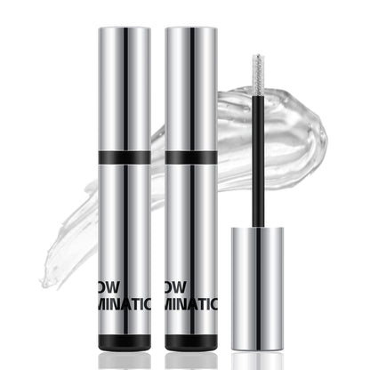 Boobeen Brow Wax Clear, Waterproof Eyebrow Wax Styling Pencil, Shaping with Slanted Tip Application, Long-Lasting Hold