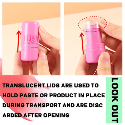 Milk Cooling Water Jelly Tint,Lip and Cheek Blush Cooling Water Jelly Tint,Vegan & Cruelty Free. (Berry)