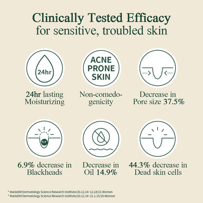 Pyunkang Yul PKY Calming Moisture Barrier Cream Instantly Soothes Sensitive Skin, Hyaluronic Acid & Ceramide for Hydration, Vegan, Korean Skincare (3.38 Fl. Oz, 100ml)