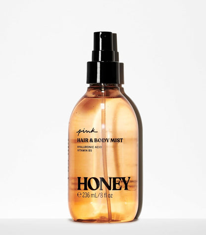 Victoria's Secret PINK Honey Hair & Body Mist, Perfume Spray for Women (8 oz)