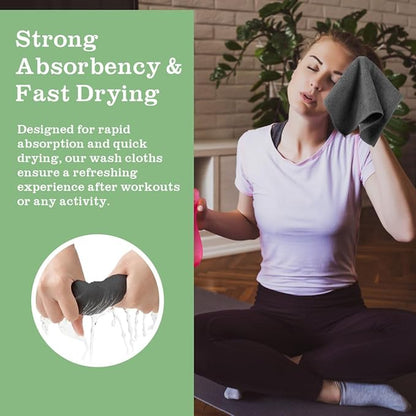 Washcloths bulk - 100 pack