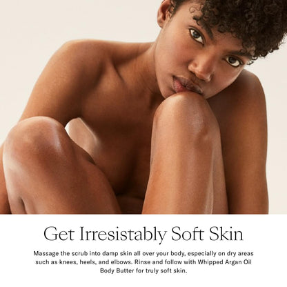 Josie Maran Bod Squad Body Care Set - Includes 2 Argan Sugar Scrubs & 2 Body Butters - Nourishes Skin with Gentle Exfoliation and Intense Hydration - Oat Milk & Honey and Lavender Citrus (4 Count)