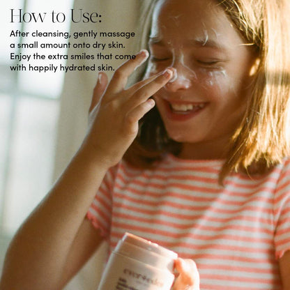 Evereden Kids Face Cream: Melon Juice, 1.7 oz. | Face Lotion | Clean and Non-Toxic Face Moisturizer | Multi-Vitamin Skin Care for Kids