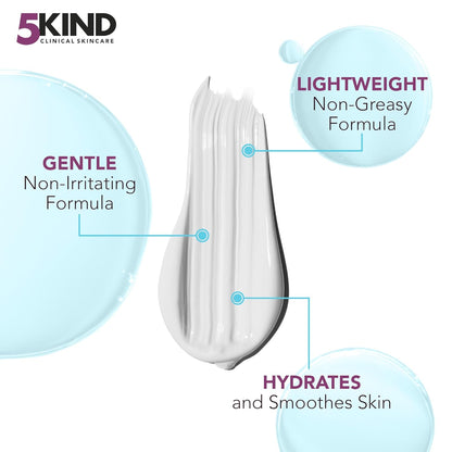 Collagen Cream 6.76 Fl Oz- Natural Collagen Body Lotion for Firmer & Conditioned Skin - Crepe Skin Firming Cream - Collagen Lotion for Women & Men - Crepey skin repair treatment by 5kind