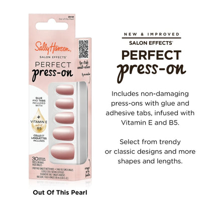 Sally Hansen Instant Cuticle Remover & Salon Effects Out of This Pearl Press On Nails Kit, Nail Treatment & Manicure Set