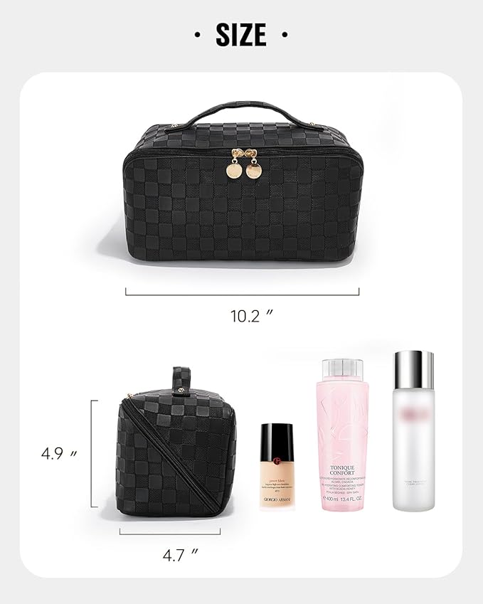 Eachy travel makeup bag,large capacity