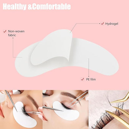 50pairs eyelash extension gel patches
