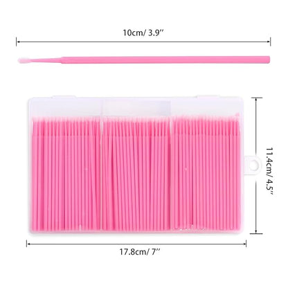 400 pcs micro applicator brushes,jassins