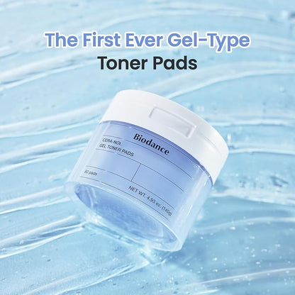 Biodance cera-nol gel toner pads