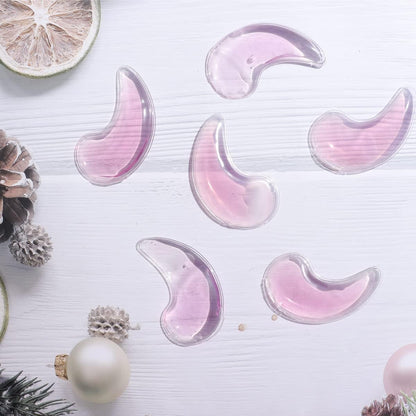 Eye Pad, Gel Eye Pad, Cooling Eye Pads, Gel Eye Mask,Gel Ice Pack, Cooling Ice Eye Masks, Hot Cold Eye Mask, Eye Ice Pack, Gel Eye Mask for Puffy Eyes, Migraine, Puffiness(6 pcs)