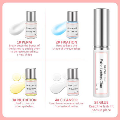 2025 Upgraded Lash Lift Kit for Perming,Curling and Lifting Eyelashes | Semi-Permanent Salon Grade Supplies for Beauty Treatments | Includes Eye Shields,Pads and Accessories