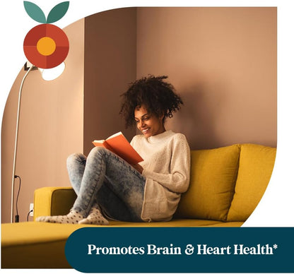 Pattern Wellness Omega 3 Softgels - Pure Fish Oil Formula - Brain, Heart, & Joint Support - 3rd Party Lab Tested - Non-GMO, Dairy-Free, Gluten-Free